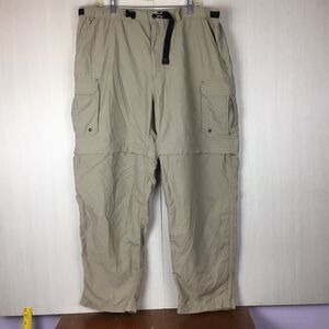 REI Cargo Pants Men's Size XLX30 UPF 50+ Khaki Beige Convertible